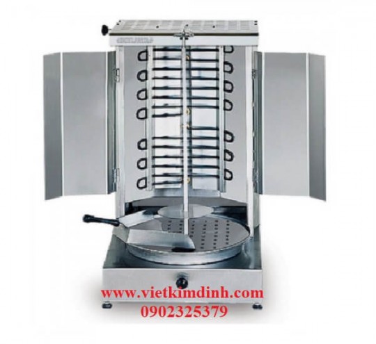 Lò nướng thịt Kebab 2 tầng